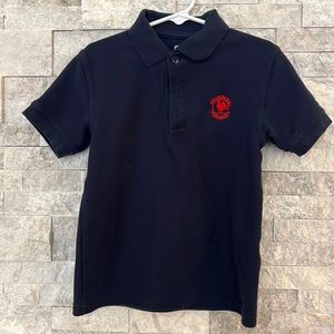 Primrose school uniform navy polo